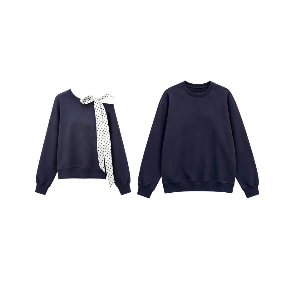 TUSHIFEI Couple Sets Women's Crew Neck Moderate