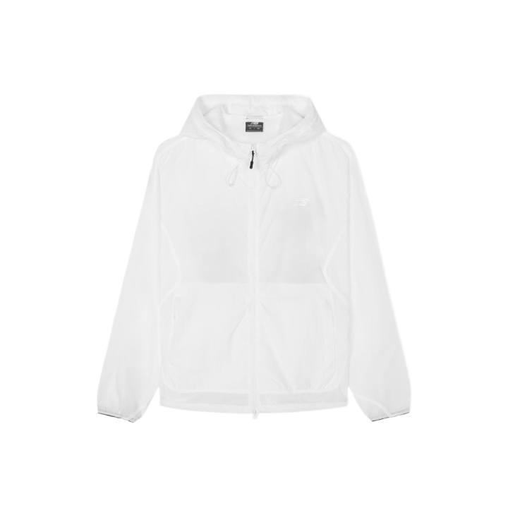 New Balance New Balance Jackets Unisex White Hooded Non Detachable Thin Other