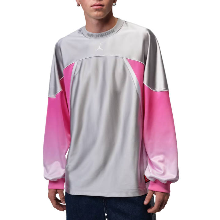 Jordan Jordan Flight Sweatshirts Men's Light Smoke Gray/White Crew Neck Moderate