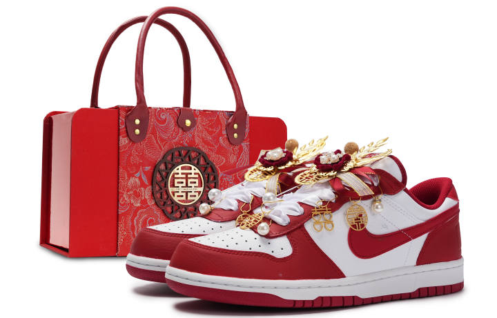 Nike Nike Big Low top Skateboard Shoes Unisex Red