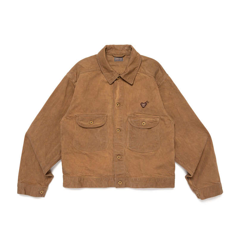 HUMAN MADE HUMAN MADE SS26 Jackets Unisex Brown Lapel Thickened Workwear