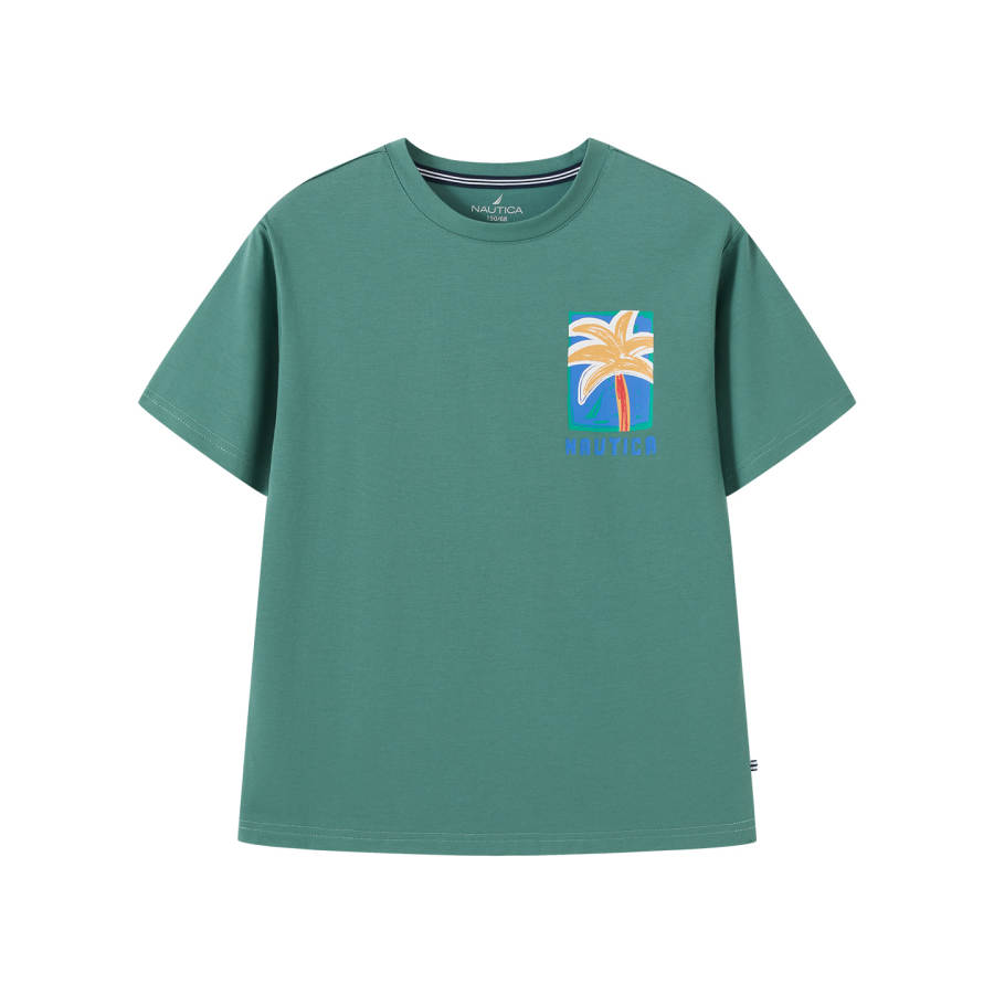 NAUTICA Kids T Shirts Crew Neck Moderate
