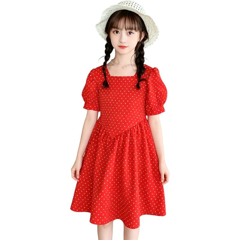 YALU Grade School Dresses Camisole Moderate Midi Skirt