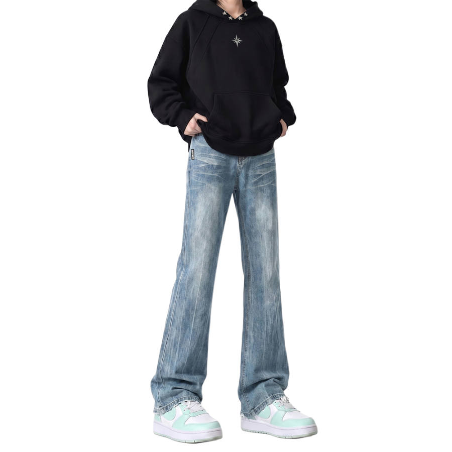 DEERWAY DEERWAY Jeans Unisex Moderate Straight Fit Pants