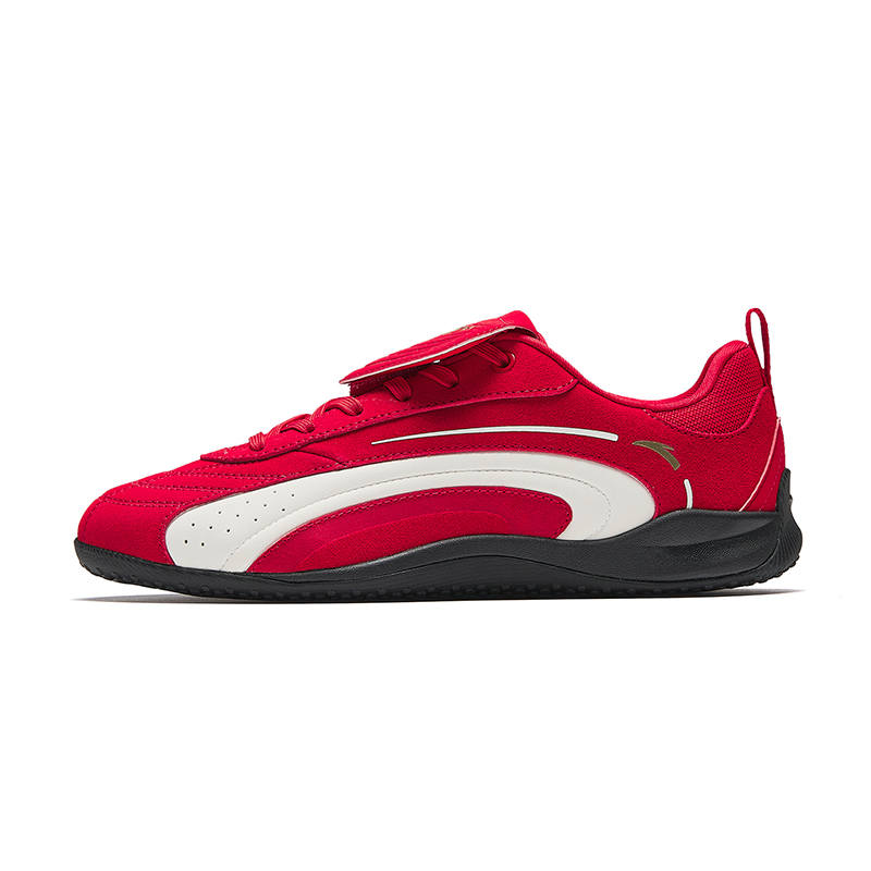 Anta Joyful SPEED V2 Abrasion Resistant Slip Resistant Low top Casual Shoes Women's Classic Red/Ivory White