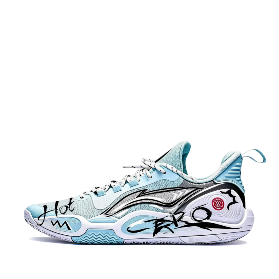 Li-Ning Li Ning Speed 9 Breathable Grip Low top Basketball Shoes Men's Blue