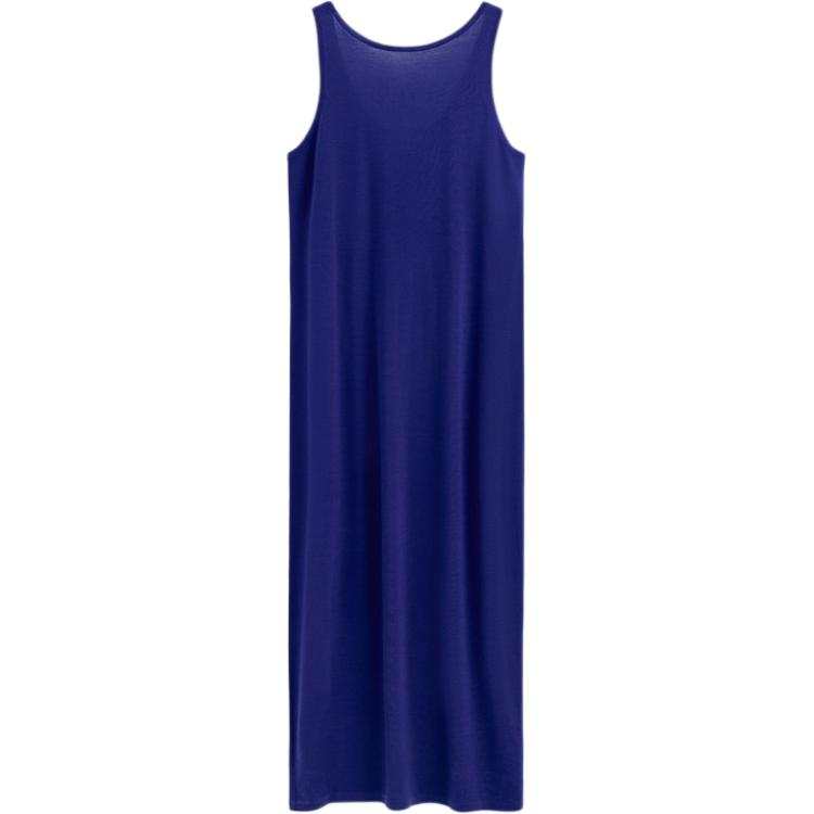 COS Sleeveless Dresses Women's Cobalt Blue Crew Neck Moderate