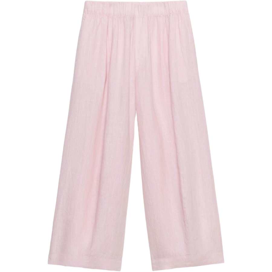 ZARA ZW Casual Pants Women's Light Purple Red Moderate Wide Leg Pants