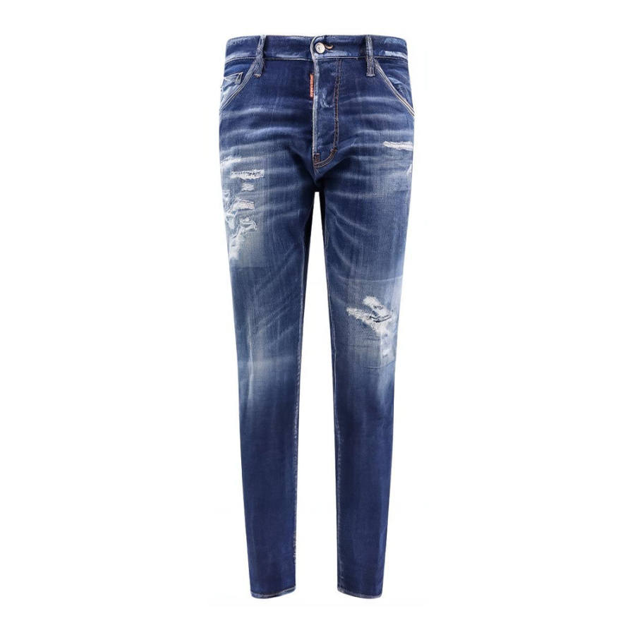 DSQUARED 2 Dsquared2 Dark Ripped Cast Wash Cool Guy Jeans