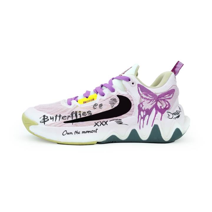 Nike Nike Giannis Immortality 2 Butterfly Iridescent Cushioning Slip Resistant Abrasion Resistant Low top Basketball Shoes