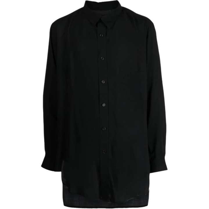 Yohji Yamamoto Yohji Yamamoto Drop shoulder Classic collar Shirt