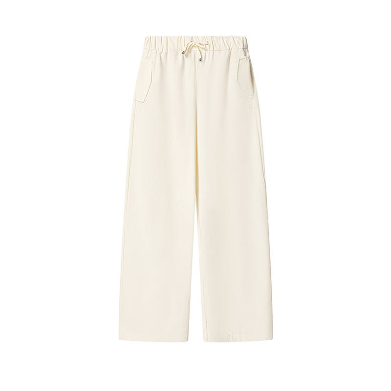 FILA WHITE Casual Pants Women's Cloud White