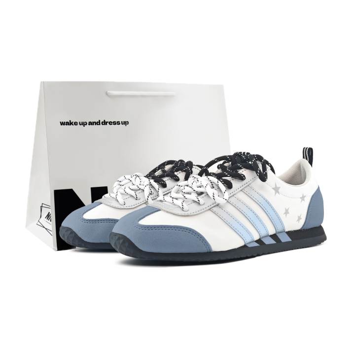 Adidas Adidas VS JOG 2.0 Shopping Bag, Summer Double Strap Lightweight Breathable Low top German Army Trainers Unisex