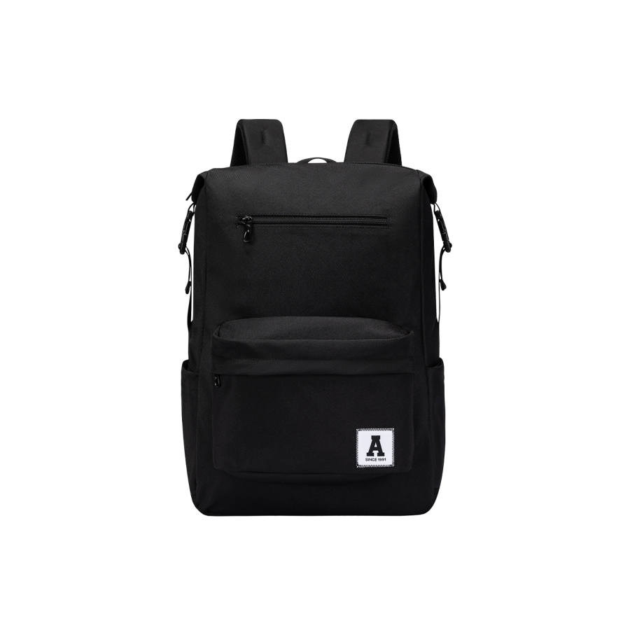 ANTA Anta Life Collection Pu Backpack Unisex Basic Black