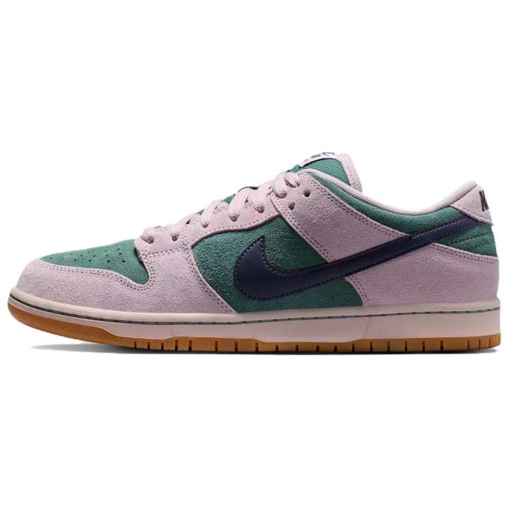 Nike Nike Dunk SB Low top Skateboard Shoes Unisex Pink Green