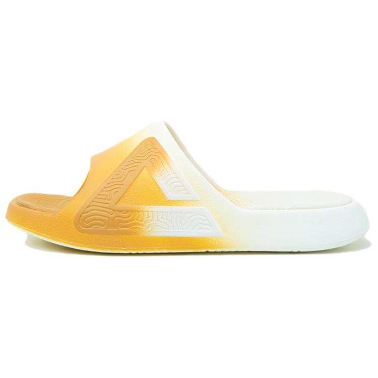 PEAK State Pole Graffiti Quiet Slip Resistant Cushioning Slide Slippers Men's Tea Brown Classic Trendy