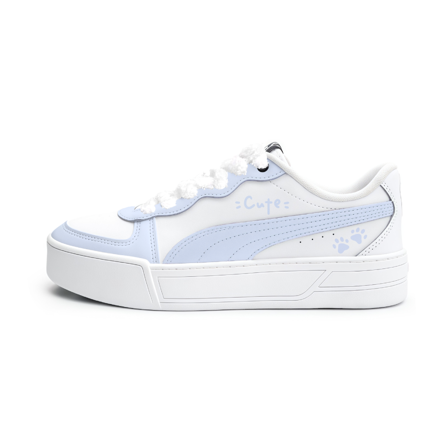 PUMA Skye Low top Casual Shoes Women's White Blue