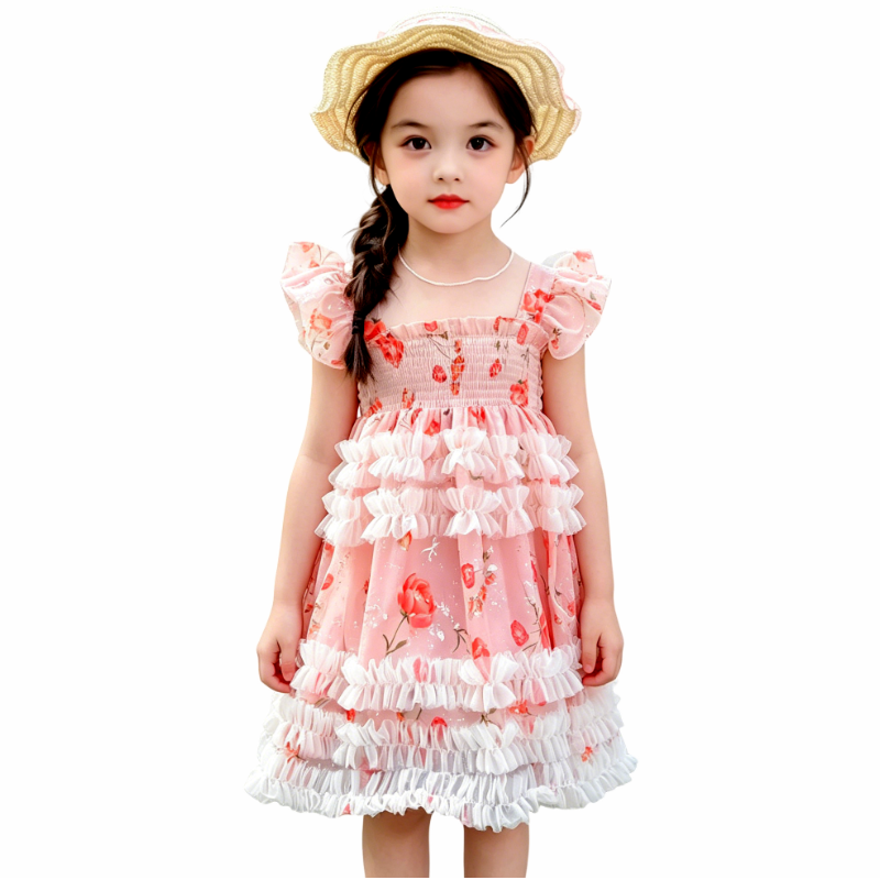 YALU Dress Children Aged 3 7 Years Old