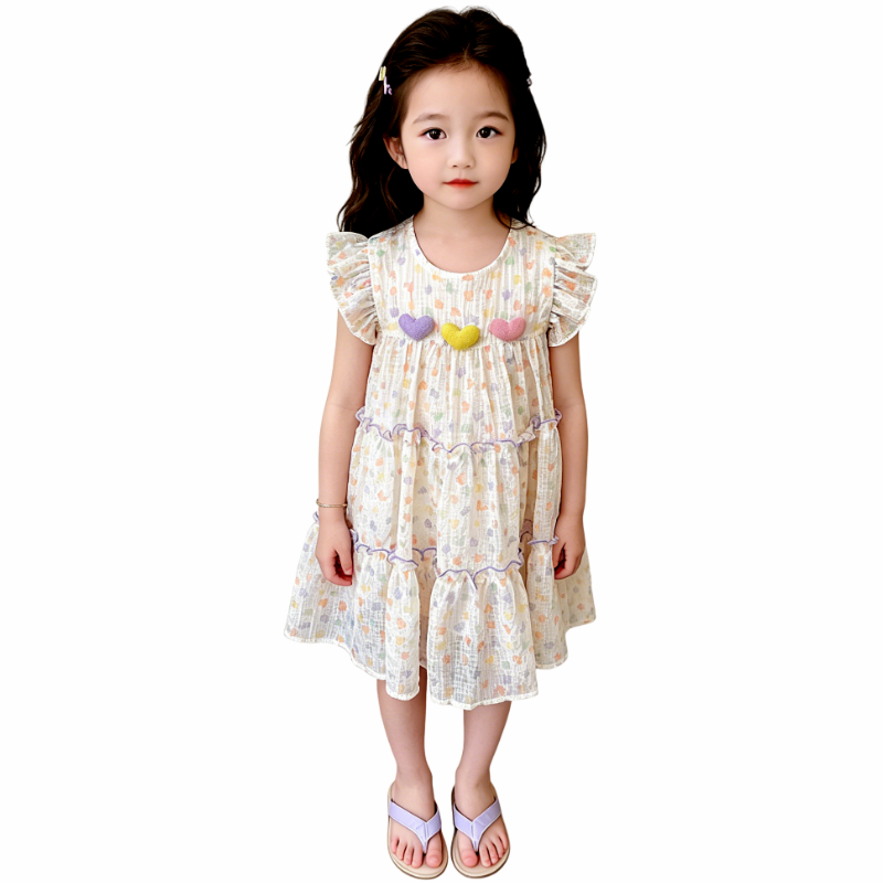 YALU Dress Children Aged 3 7 Years Old
