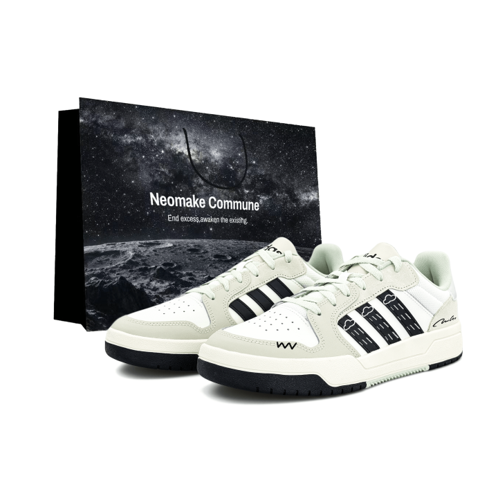 Adidas Adidas ENTRAP Low top Skateboard Shoes Unisex Black White