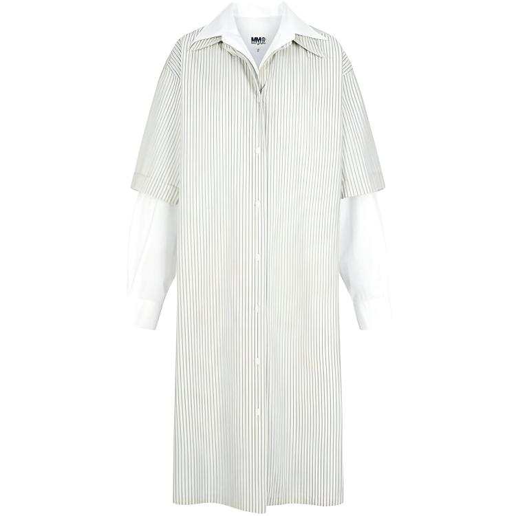 MM6 Maison Margiela Long Sleeved Dress Women's
