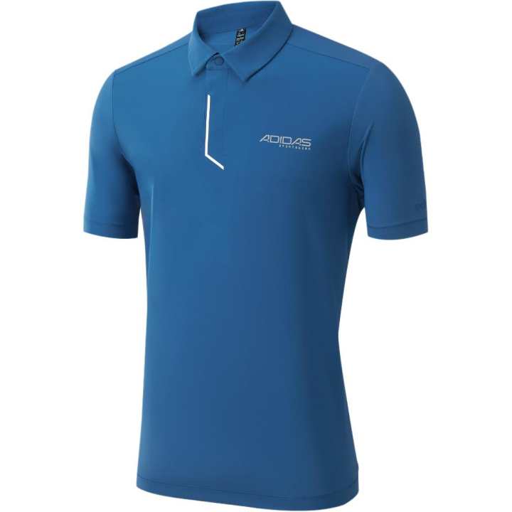 Adidas Adidas Polo Shirts Men's Blue Polo Collar Thin Other