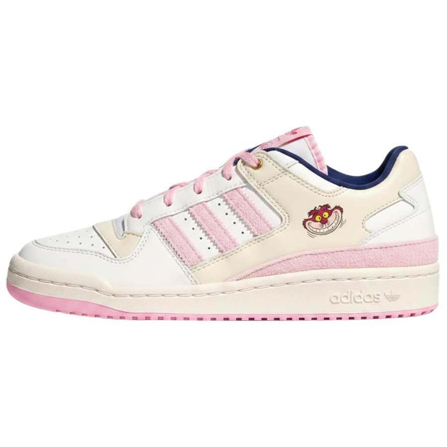 Adidas Originals x Disney FORUM Low top Skateboard Shoes Women's Bright White