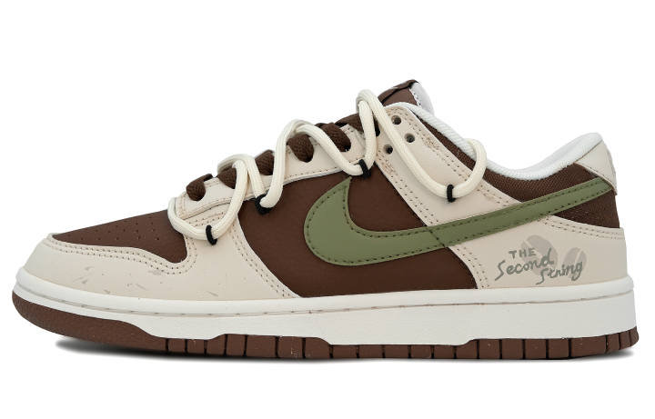 Nike Nike Dunk Skateboard Shoes Unisex Ecru