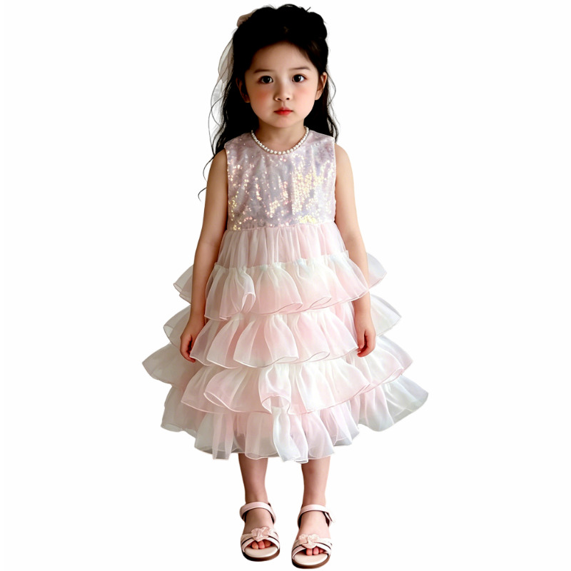 YALU Dress Children Aged 3 7 Years Old