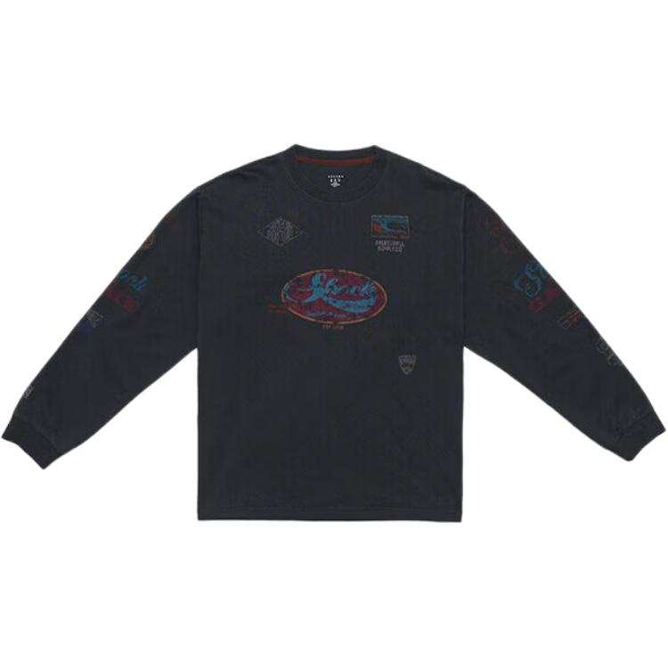 ANTA Knitwear Men's Dark Twilight Gray Crew Neck Moderate Other