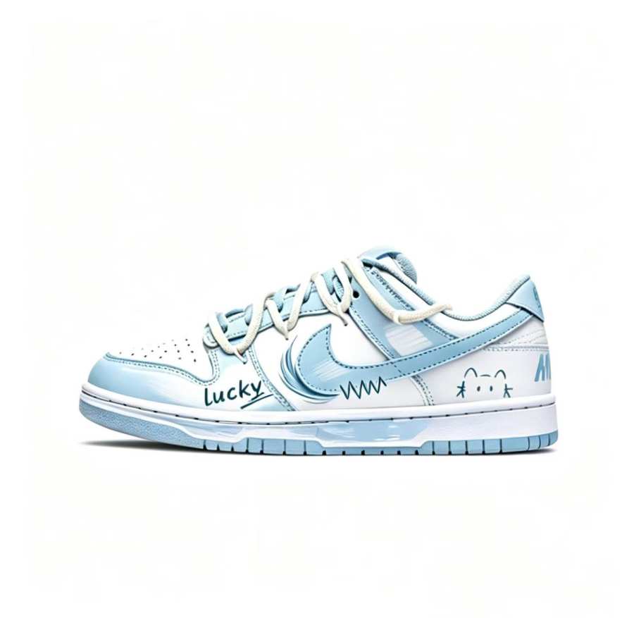Nike Nike Dunk Maris Sal Milk Cat Slip Resistant, Abrasion Resistant, Lightweight Low top Skateboard Shoes Unisex