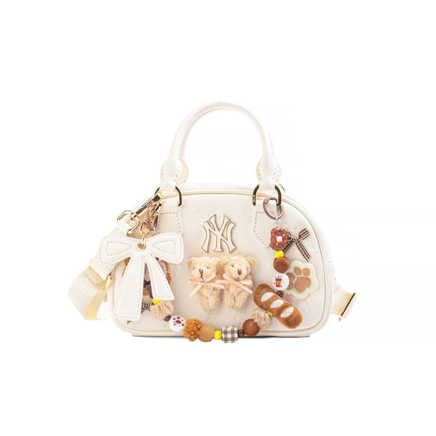 MLB MLB Artificial Leather Crossbody Handbag Kids' White