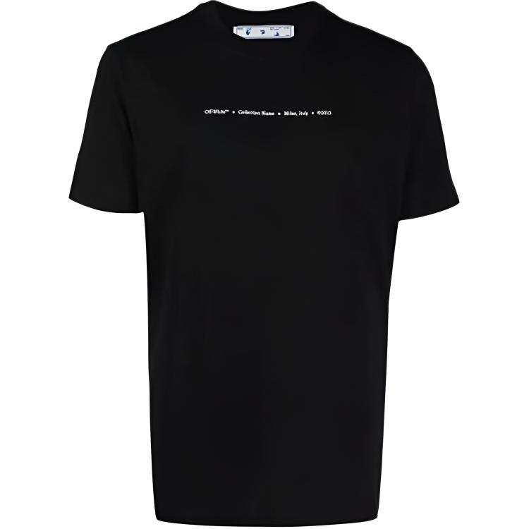 OFF-WHITE OFF WHITE Tornado Arrow Slim Fit T Shirt