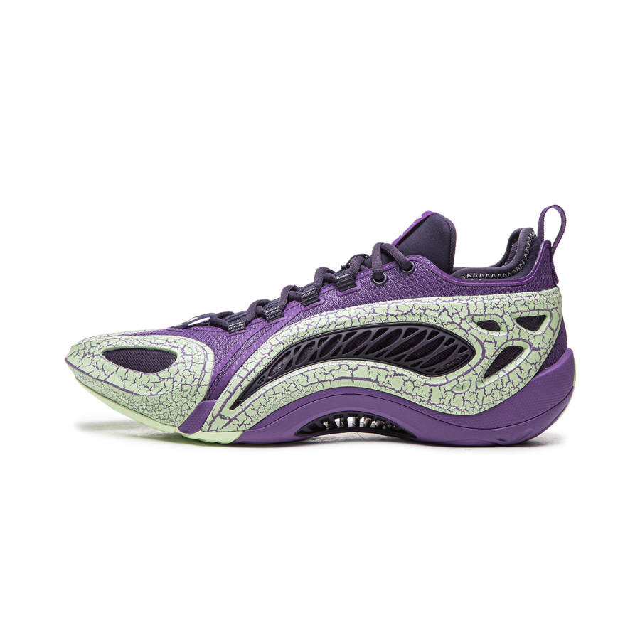 Li-Ning Li Ning BadFive Air 1 Super Coverage Support Anti Twist Low top Basketball Shoes Men's Zircon Purple