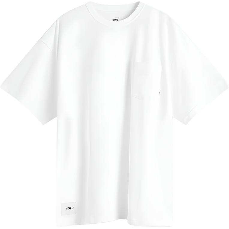 WTAPS WTAPS T Shirts Men's White Crew Neck