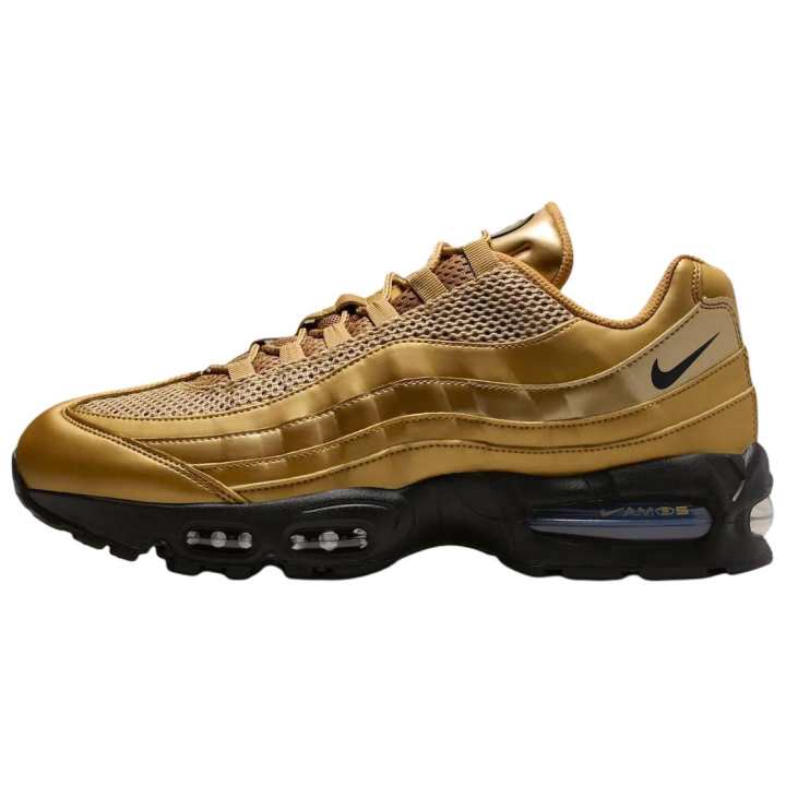 Nike Nike Air Max 95 Running Shoes Unisex Metal Gold