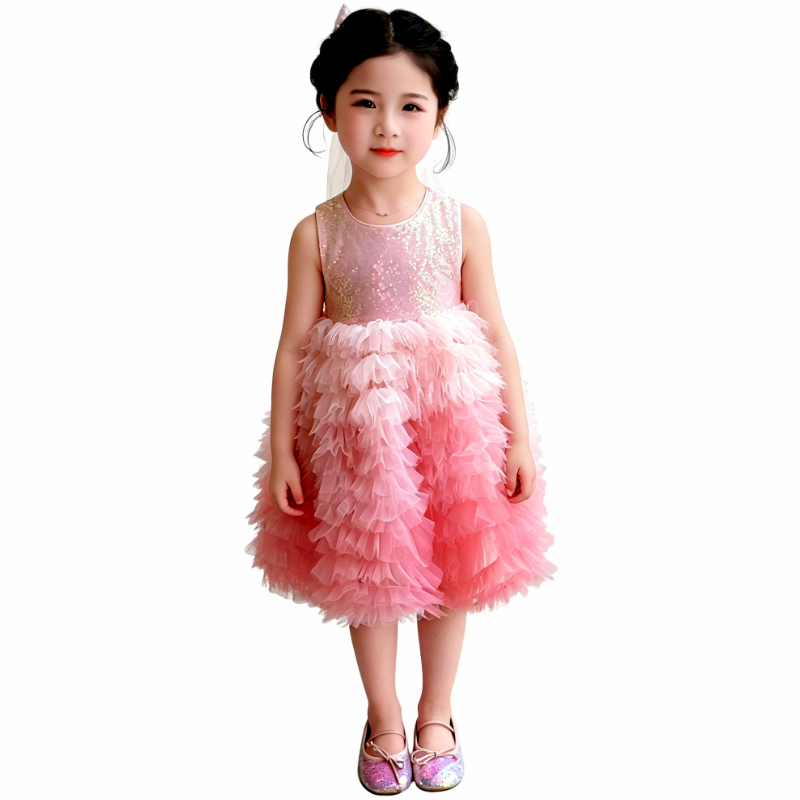 YALU Dress Children Aged 3 7 Years Old