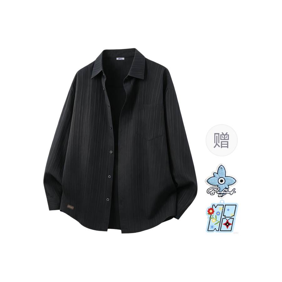WARRIOR WARRIOR Shirts Unisex Lapel Moderate Shirt
