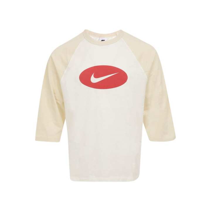 Nike Nike T Shirts Men's Milk White Crew Neck Moderate