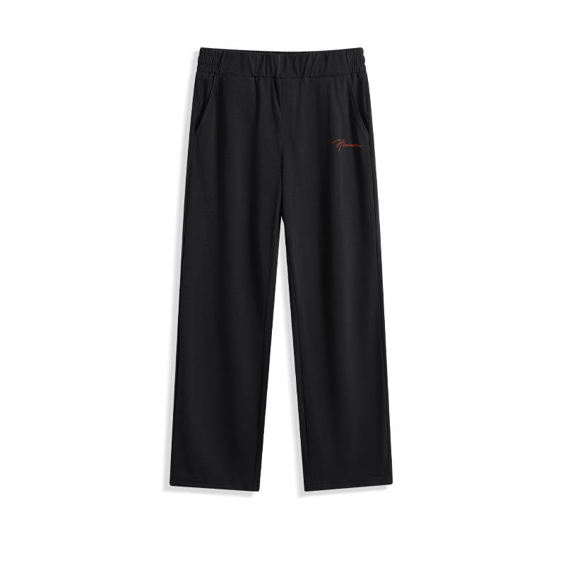Tonlion Casual Pants Unisex Moderate Straight Fit Pants