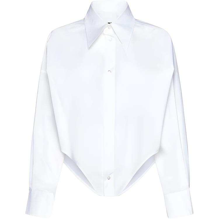 MM6 Maison Margiela Long sleeved Pointed hem Shirt