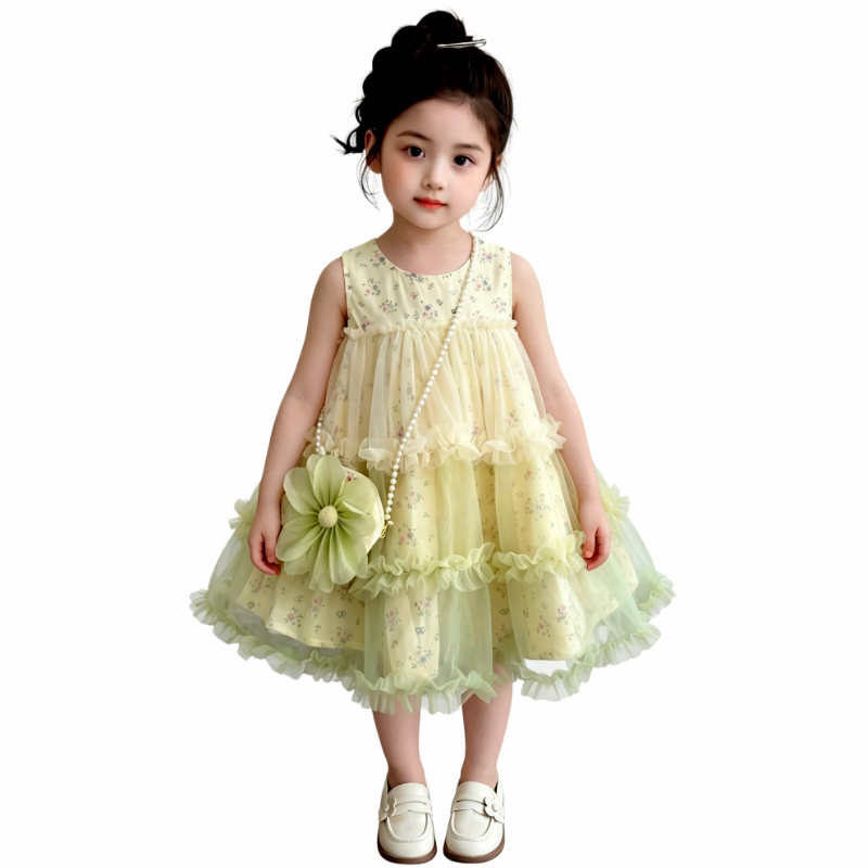 YALU Dress Children Aged 3 7 Years Old