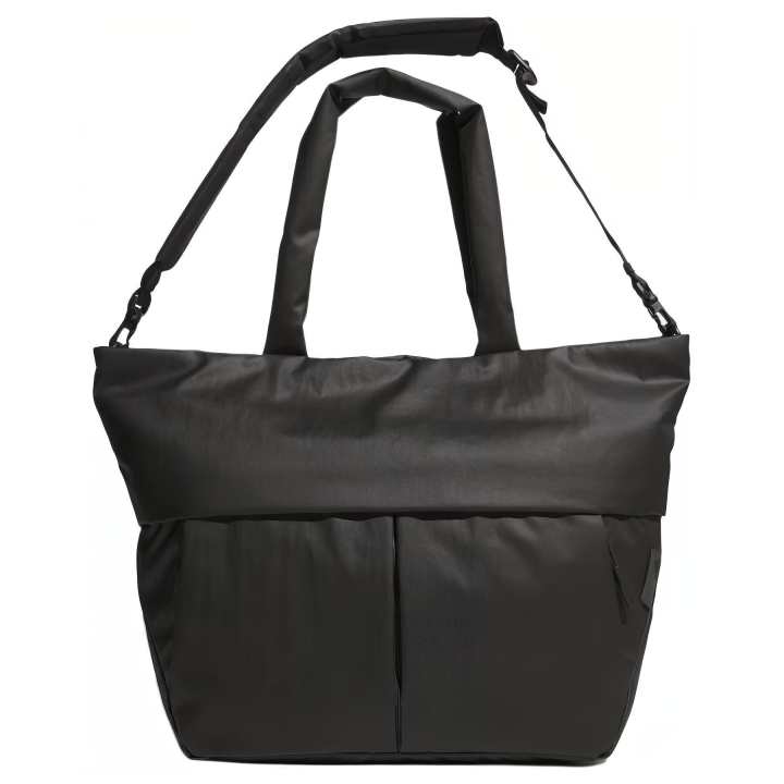 Adidas Adidas Nylon Tote One Shoulder Handbag Unisex Black
