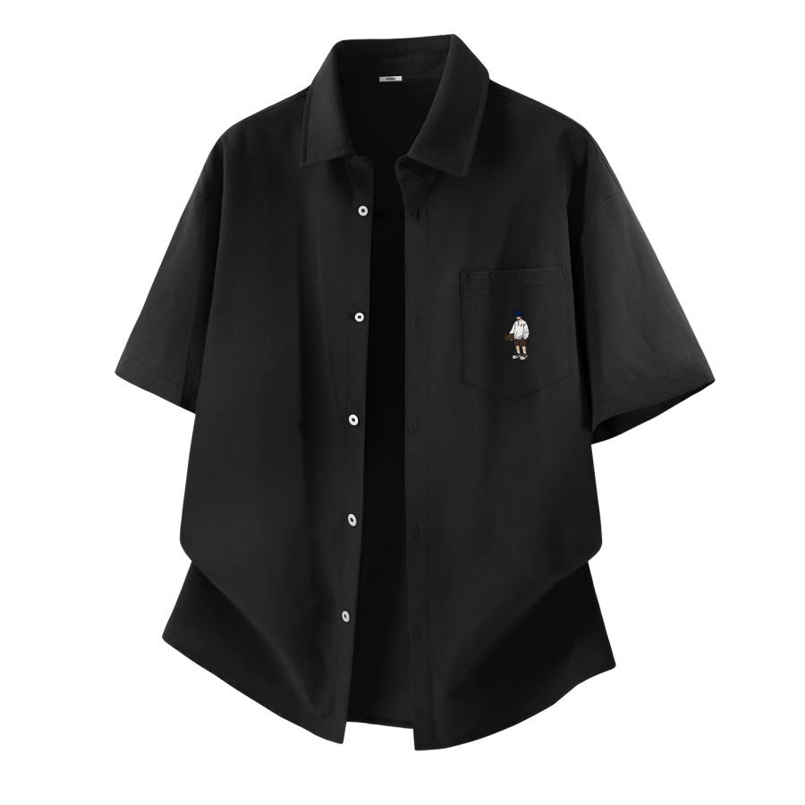 MINISO MINISO Shirts Unisex Lapel Moderate Other
