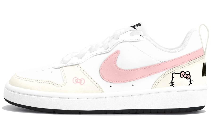 Nike Nike Court Borough Kids' Skateboarding Shoes Pink Teenagers