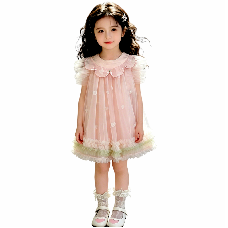 YALU Dress Children Aged 3 7 Years Old