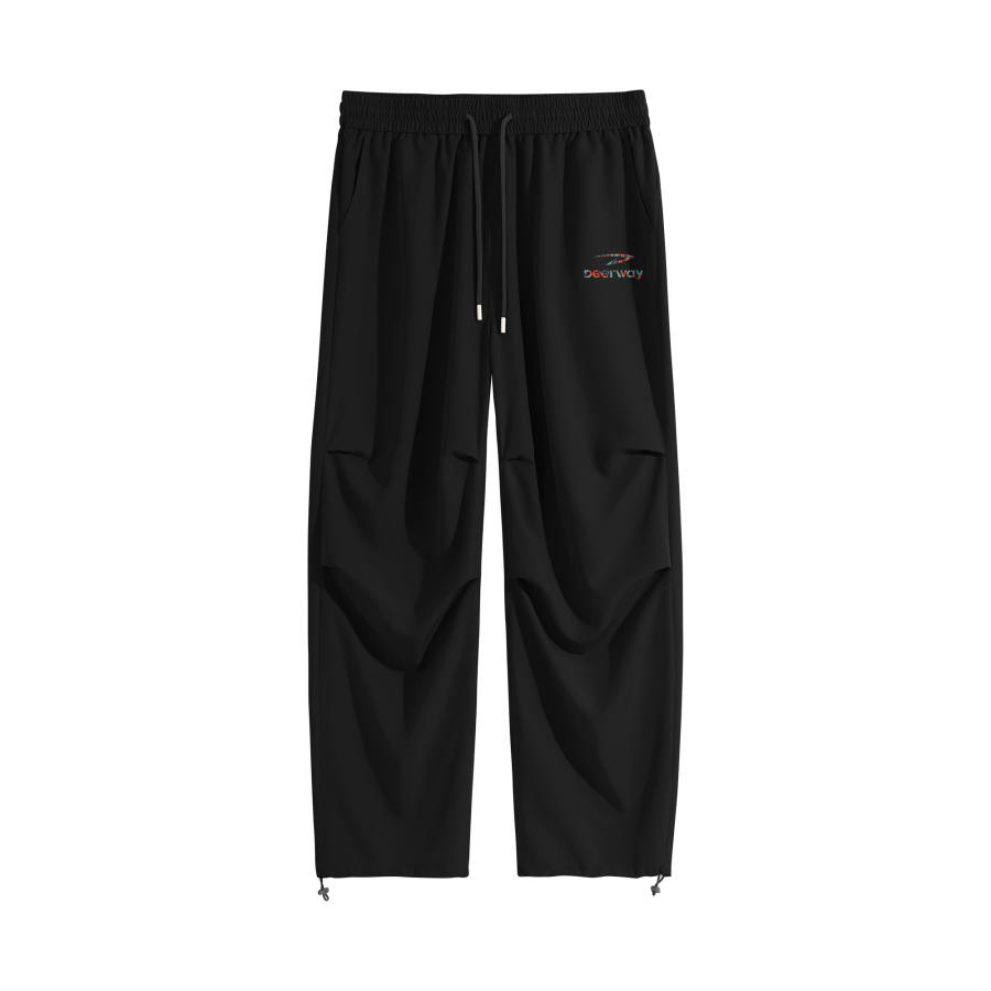 DEERWAY Casual Pants Unisex Moderate Parachute Pants