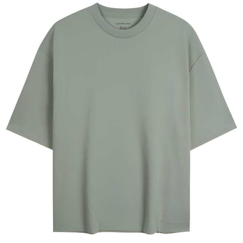 Calvin Klein logo-embossed T-shirt