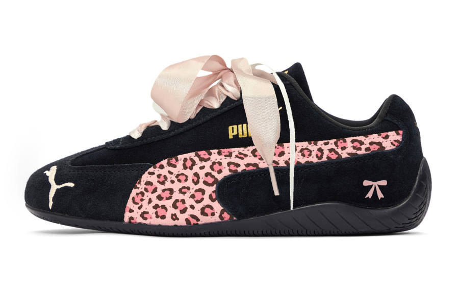 PUMA Speedcat Leopard Print, Ballet Slip Resistant, Abrasion Resistant, Breathable Casual Shoes Unisex