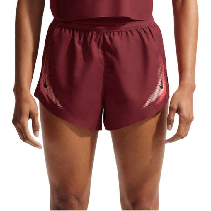 Nike Nike Running Shorts Women's Burgundy Moderate